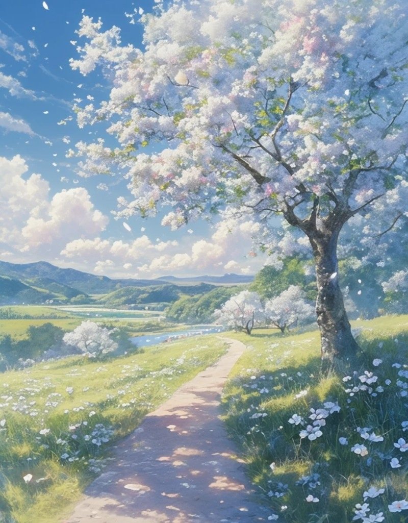 ảnh phong cảnh đẹp anime 7