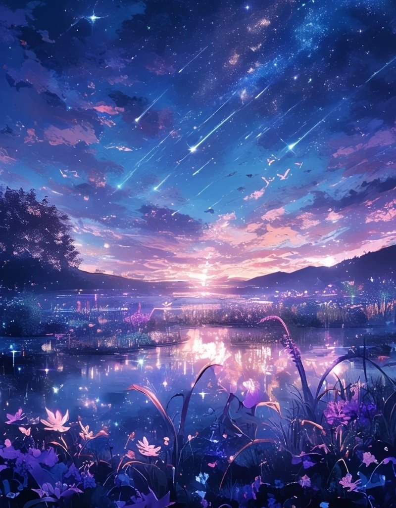 ảnh phong cảnh đẹp anime 8