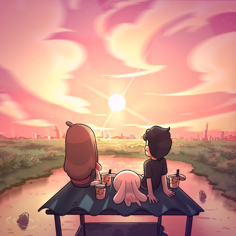 ảnh thỏ bảy màu 16