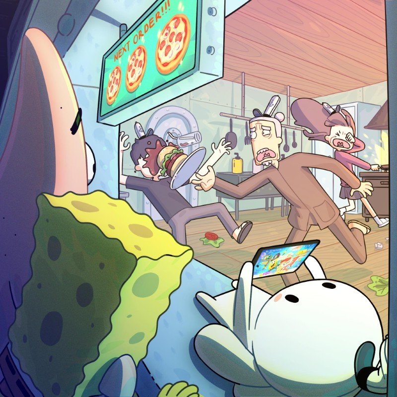 ảnh thỏ bảy màu 27