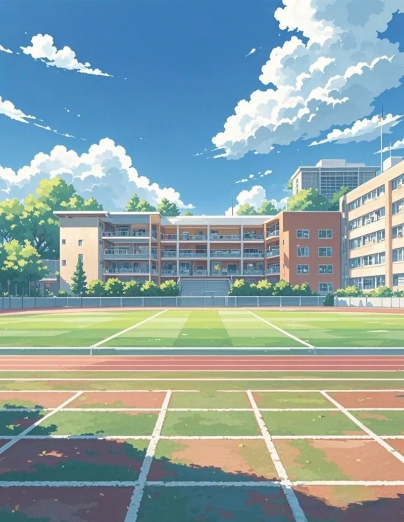 ảnh trường học anime 12