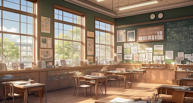 ảnh trường học anime 15