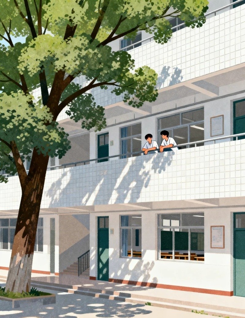 Trường học anime trong bộ phim hoạt hình