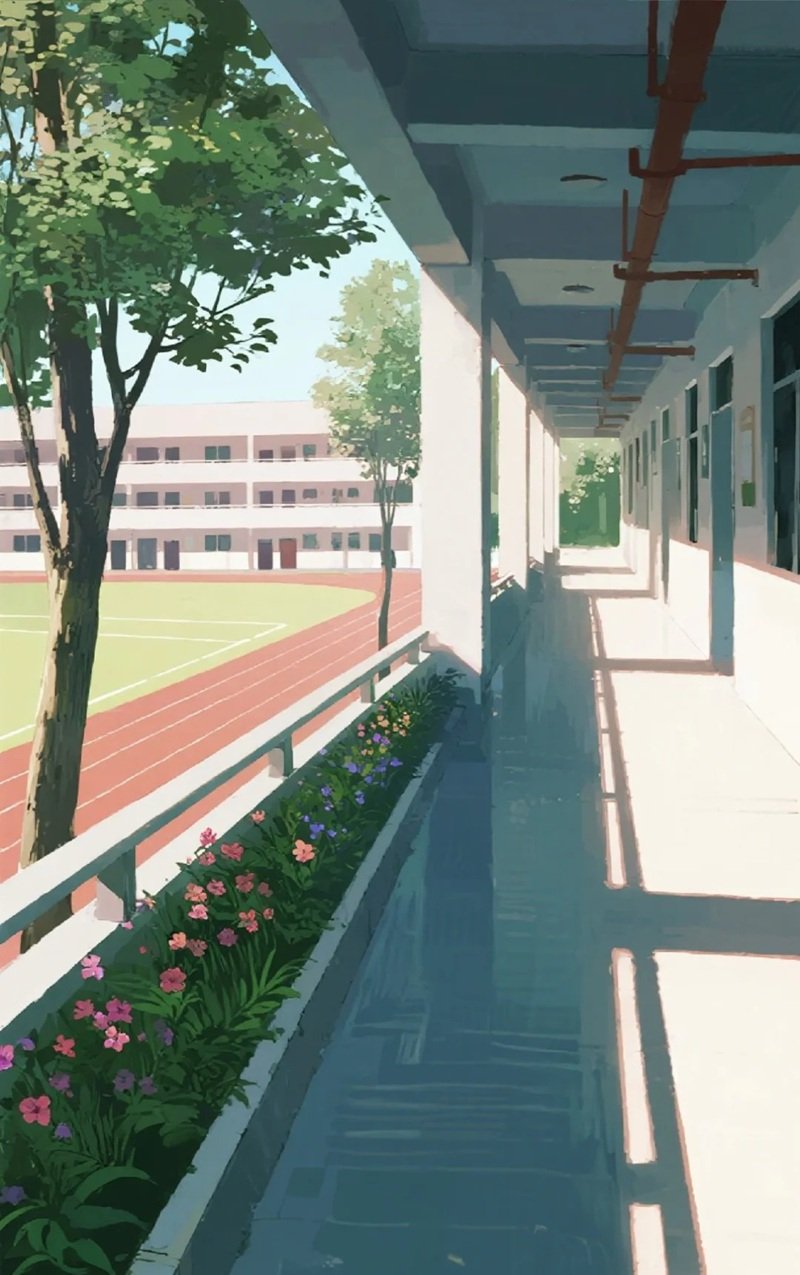 ảnh trường học anime 25