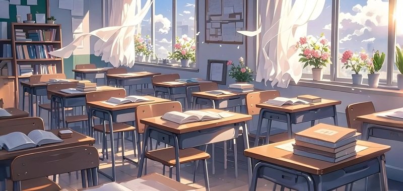 ảnh trường học anime 5