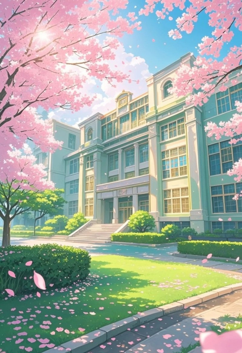 ảnh trường học anime 6