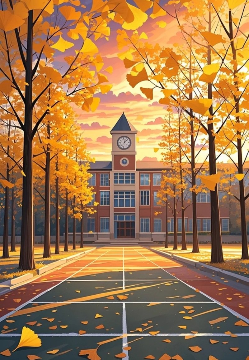 ảnh trường học anime 7