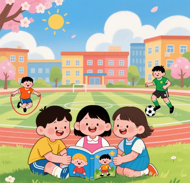 ảnh trường học anime 9