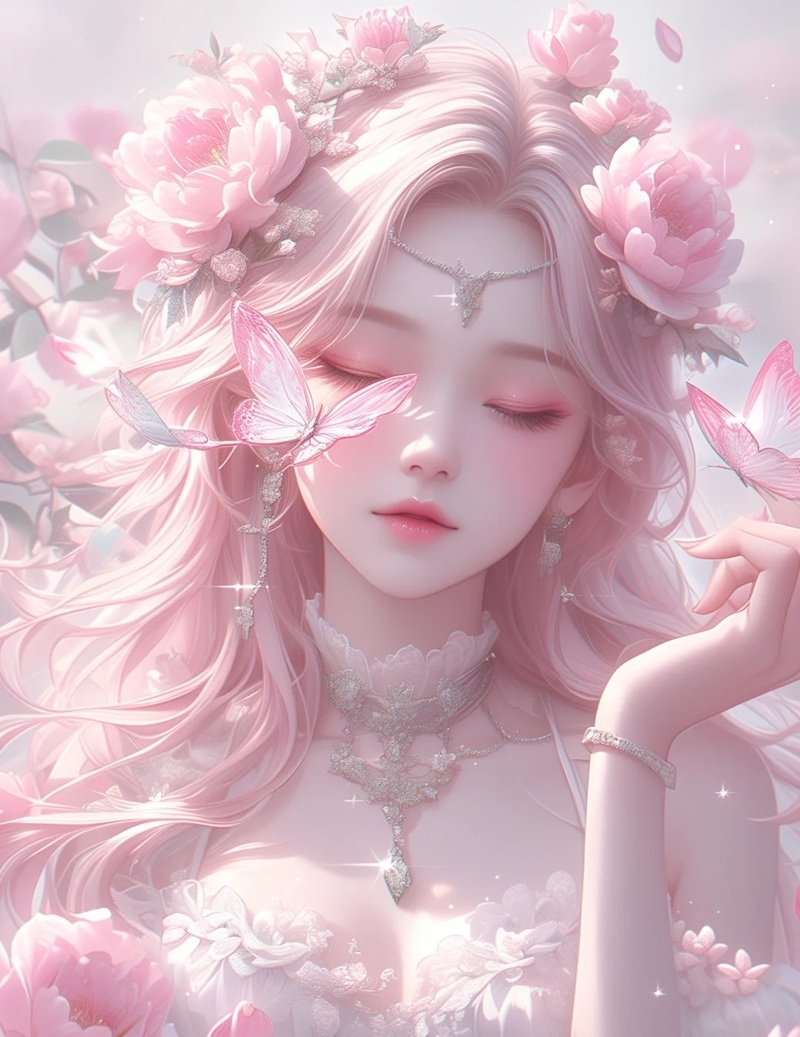 anime tóc hồng 16