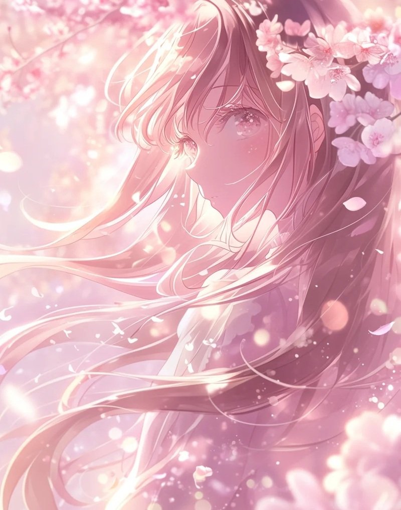 anime tóc hồng 17