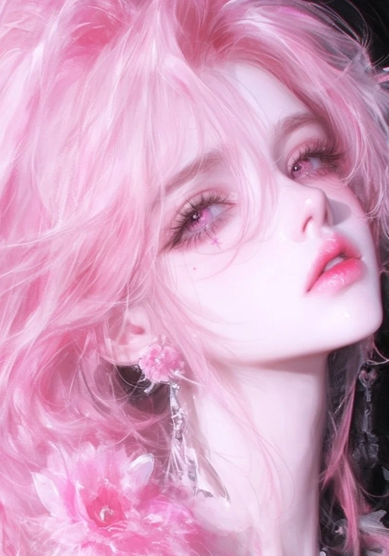 anime tóc hồng 21