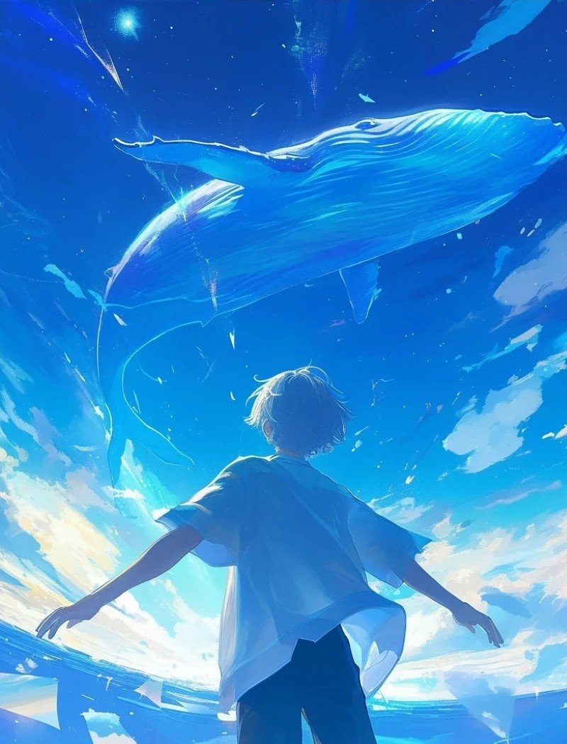 anime xanh dương 16