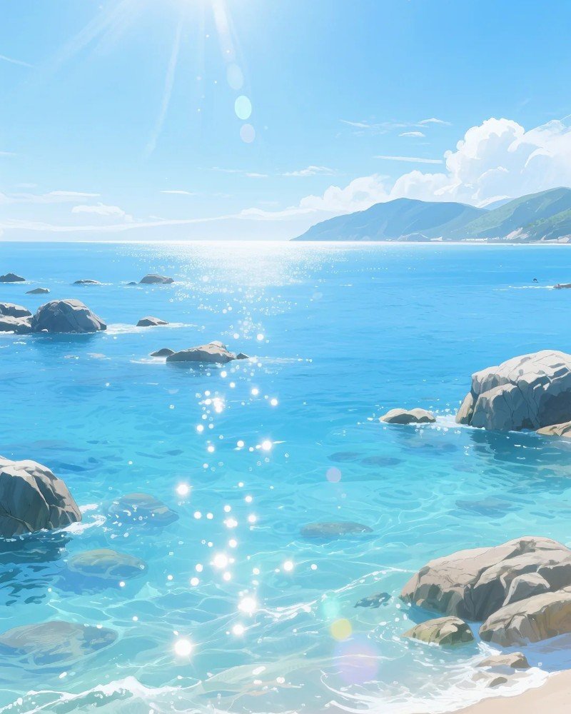 anime xanh dương 2