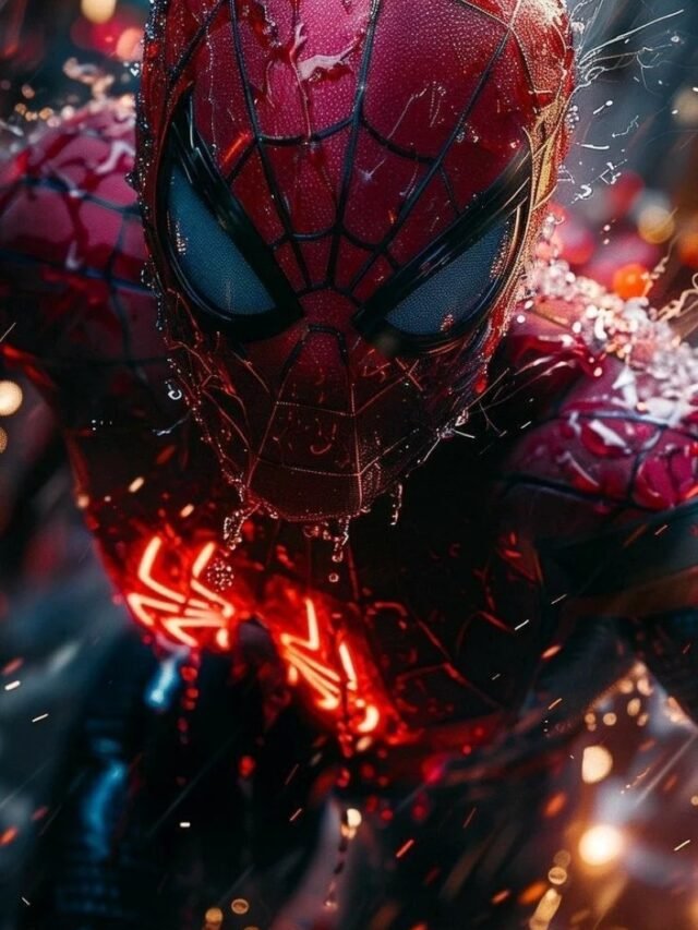 Ảnh người nhện hành động mạnh mẽ, ấn tượng