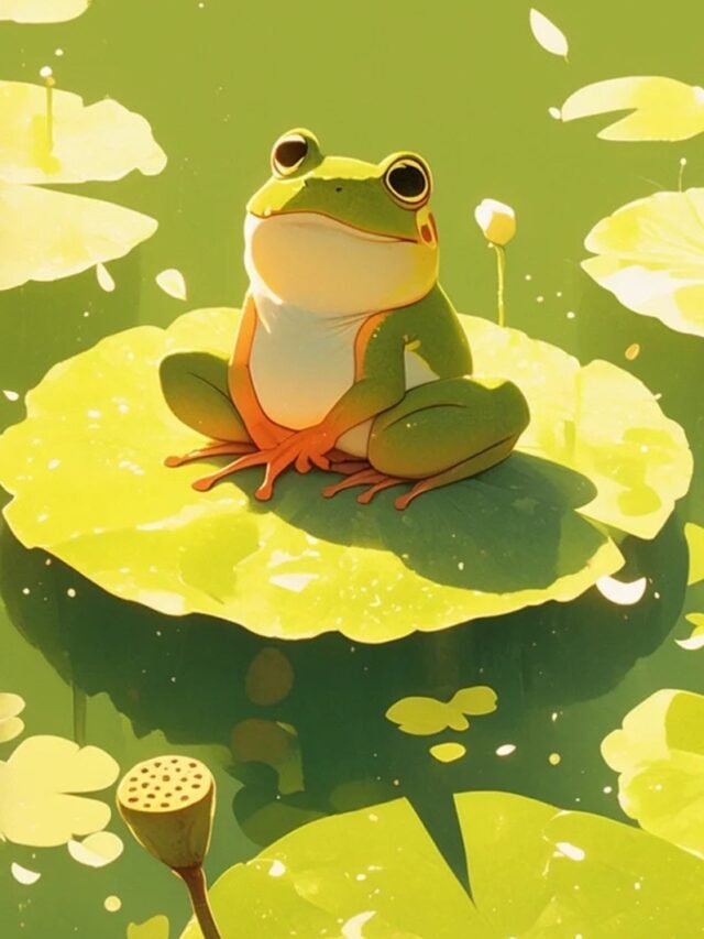 Hình Ảnh Con Ếch Xanh Đẹp, Gần Gũi Thiên Nhiên