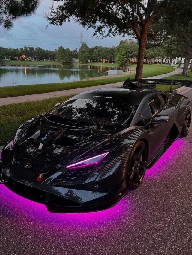 Hình ảnh xe Lamborghini nổi bật với thiết kế đẳng cấp