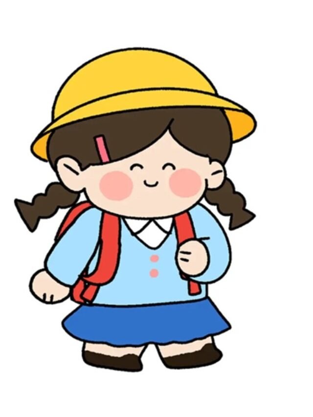 Hình học sinh chibi phong cách dễ thương cho mọi lứa tuổi