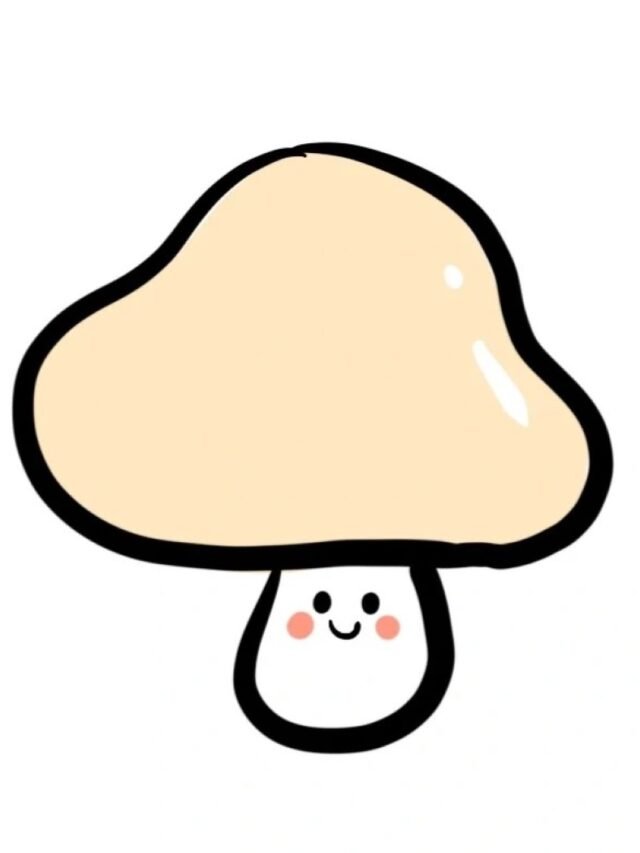 Hình rau củ quả chibi phong cách hoạt hình cute