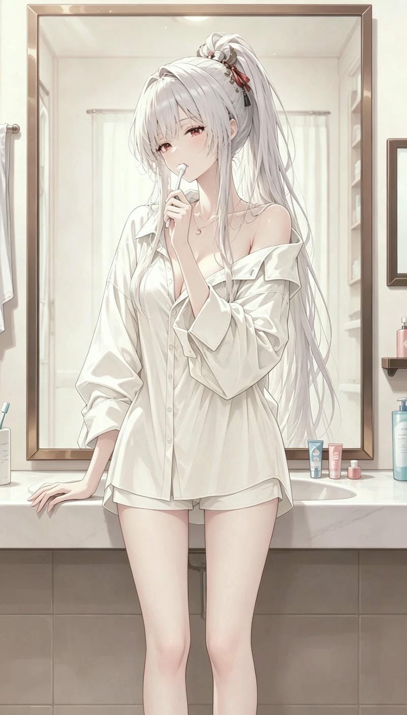 Hình ảnh anime nữ sexy với phong cách nghệ thuật cuốn hút