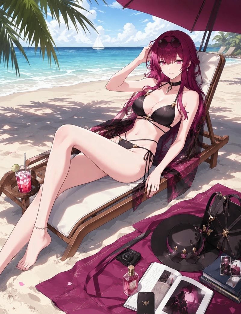 Hình ảnh anime nữ sexy với phong cách dễ thương pha cá tính