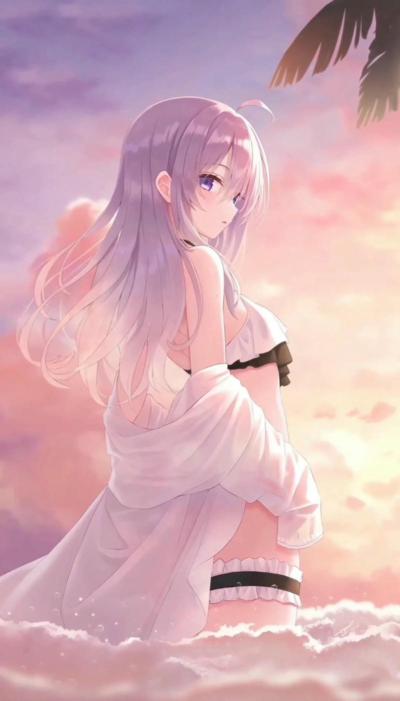 Hình ảnh anime nữ sexy làm hình nền điện thoại đẹp mắt