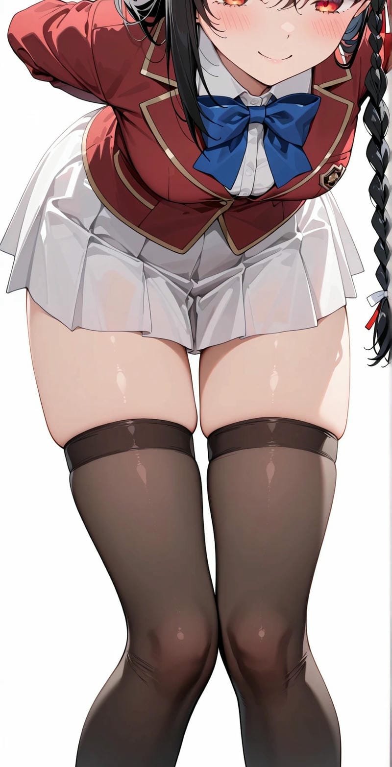 Anime girl xinh đẹp với phong cách nghệ thuật hiện đại