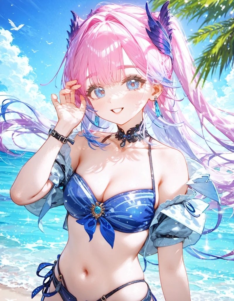 gái xinh anime to tròn 14