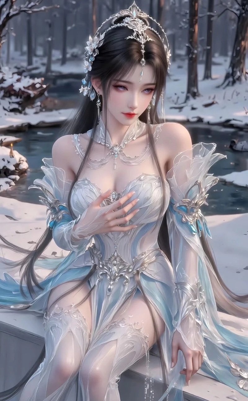 gái xinh anime to tròn 17