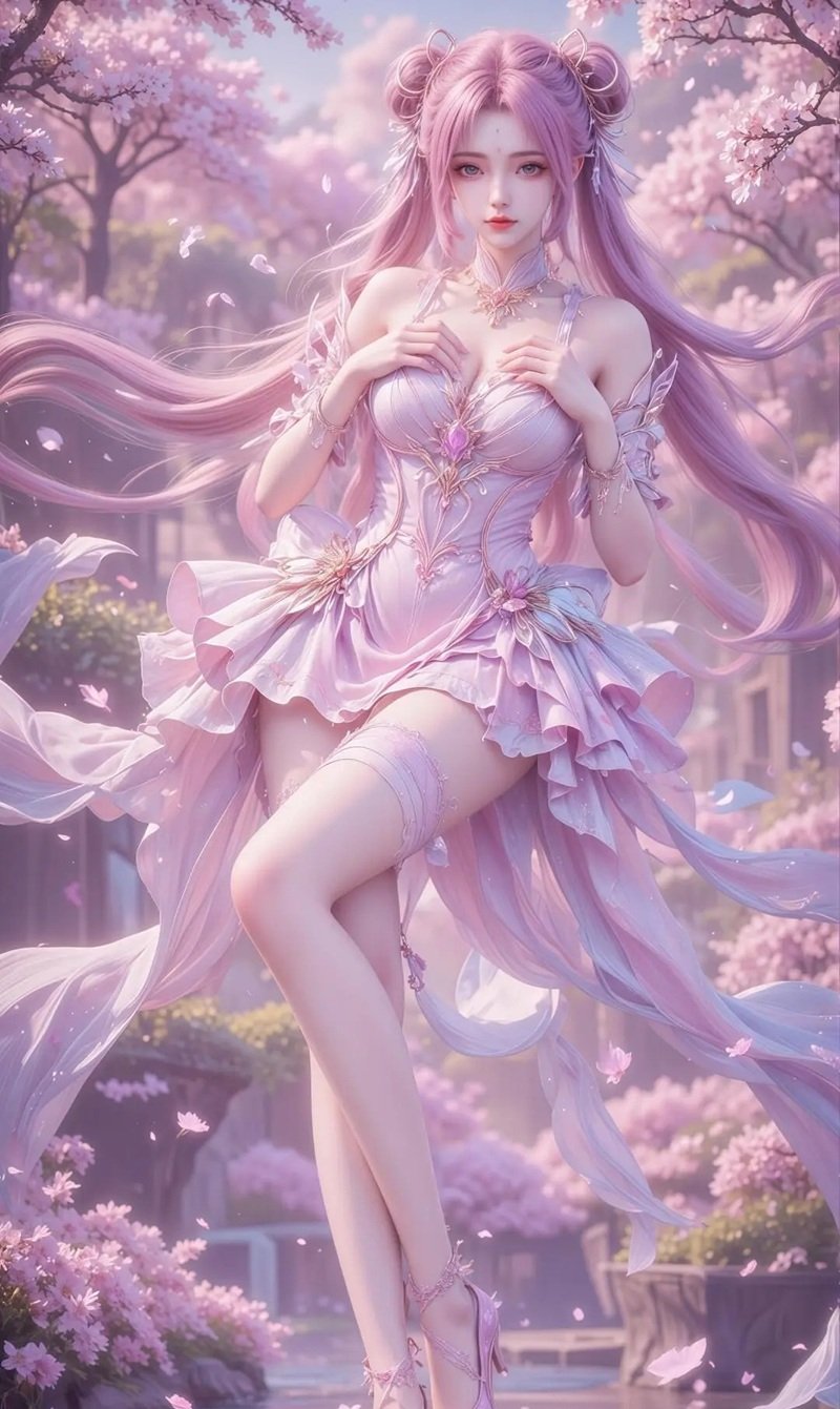 gái xinh anime to tròn 19