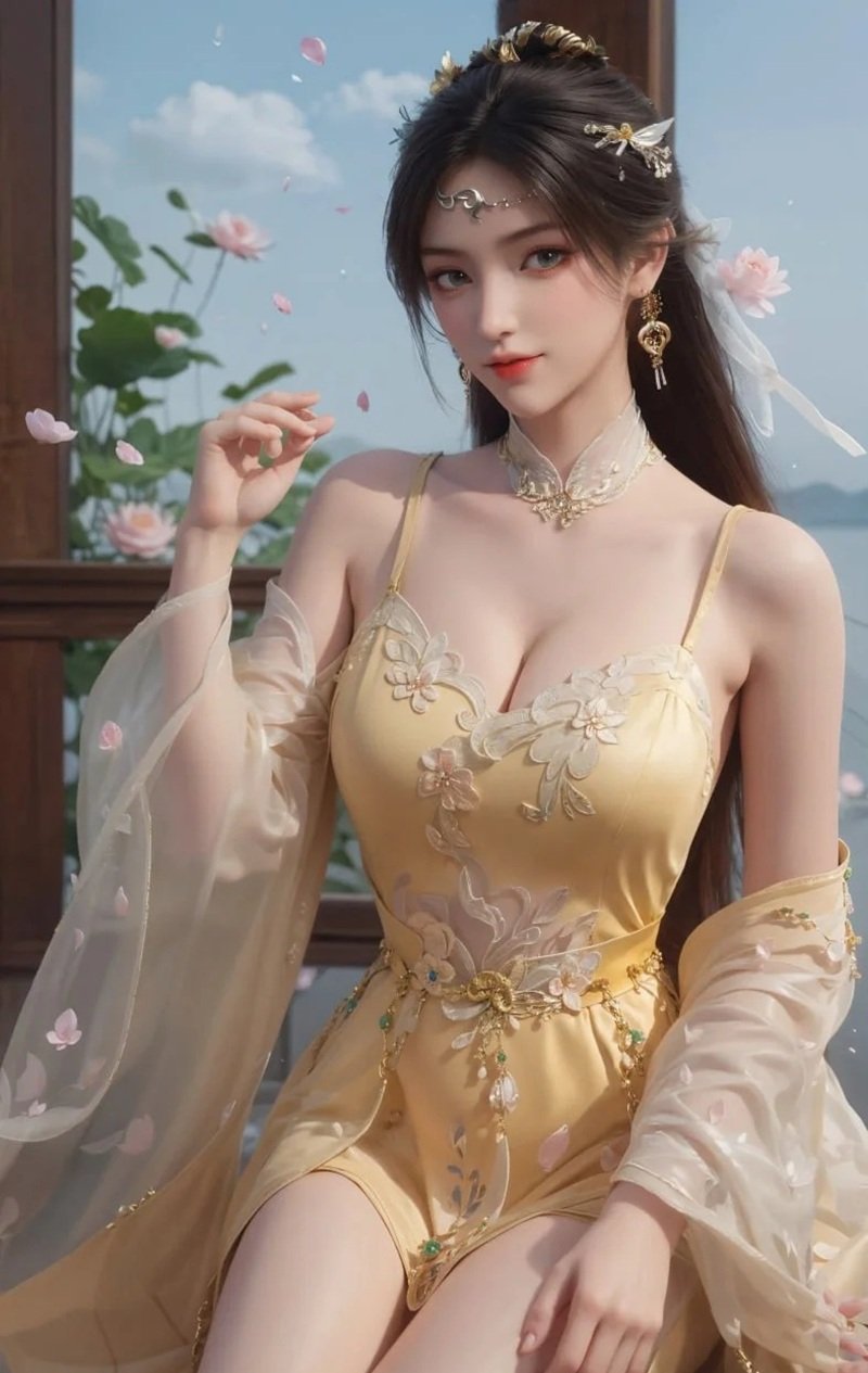 gái xinh anime to tròn 26