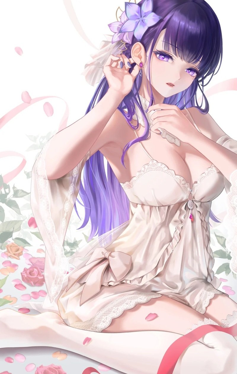 gái xinh anime to tròn 4