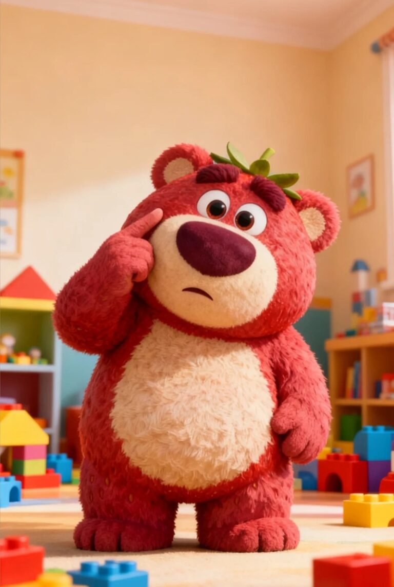 210+ Gấu Lotso Hồng Dâu – Hình Ảnh Đáng Yêu & Ngọt Ngào