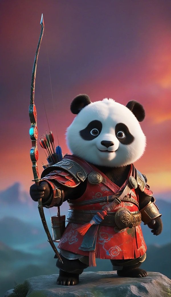 gấu panda 13