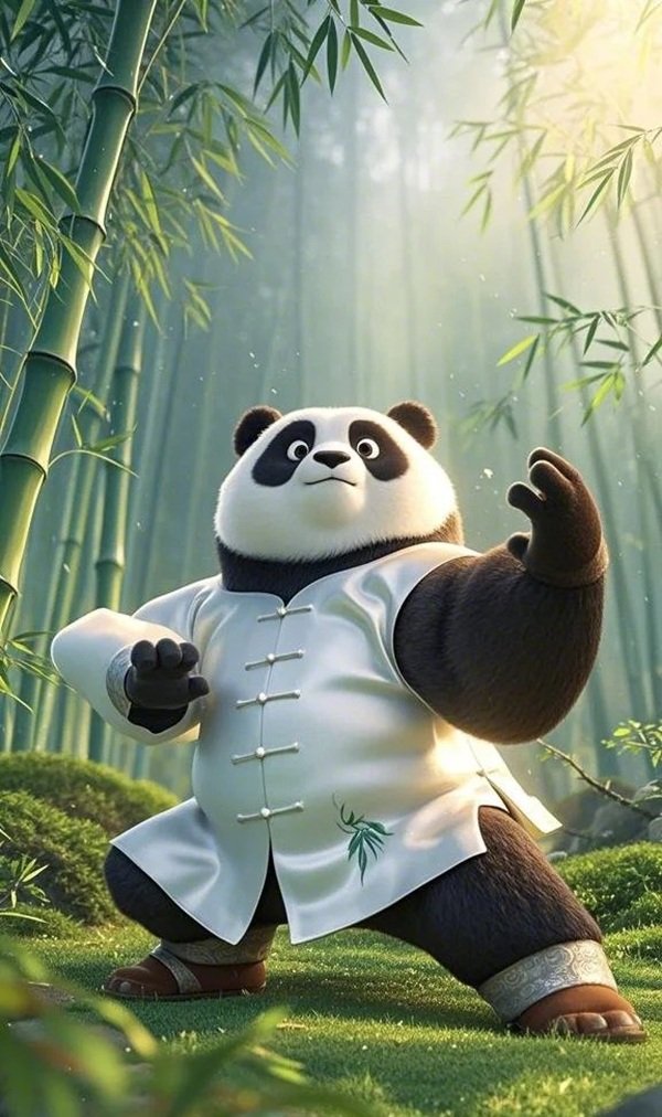 gấu panda 6
