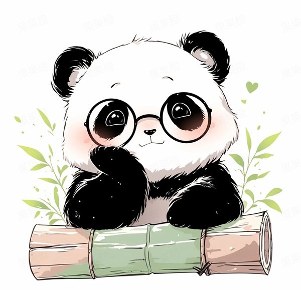 gấu trúc chibi 20