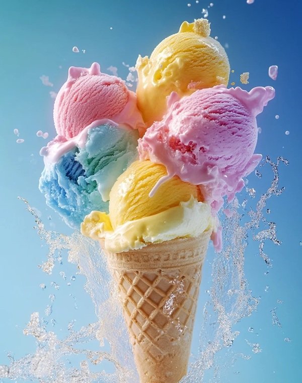 hình ảnh cây kem 2