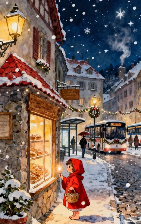 hình ảnh cô bé bán diêm 13