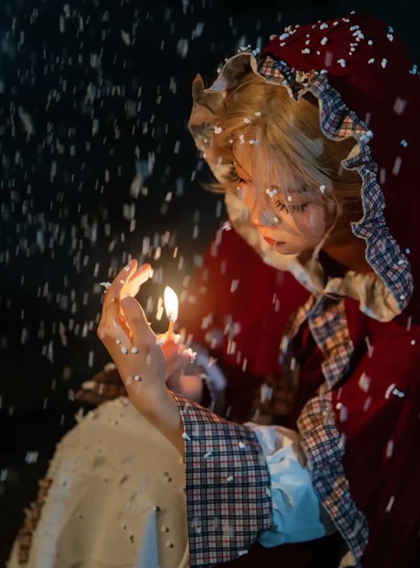 hình ảnh cô bé bán diêm 16