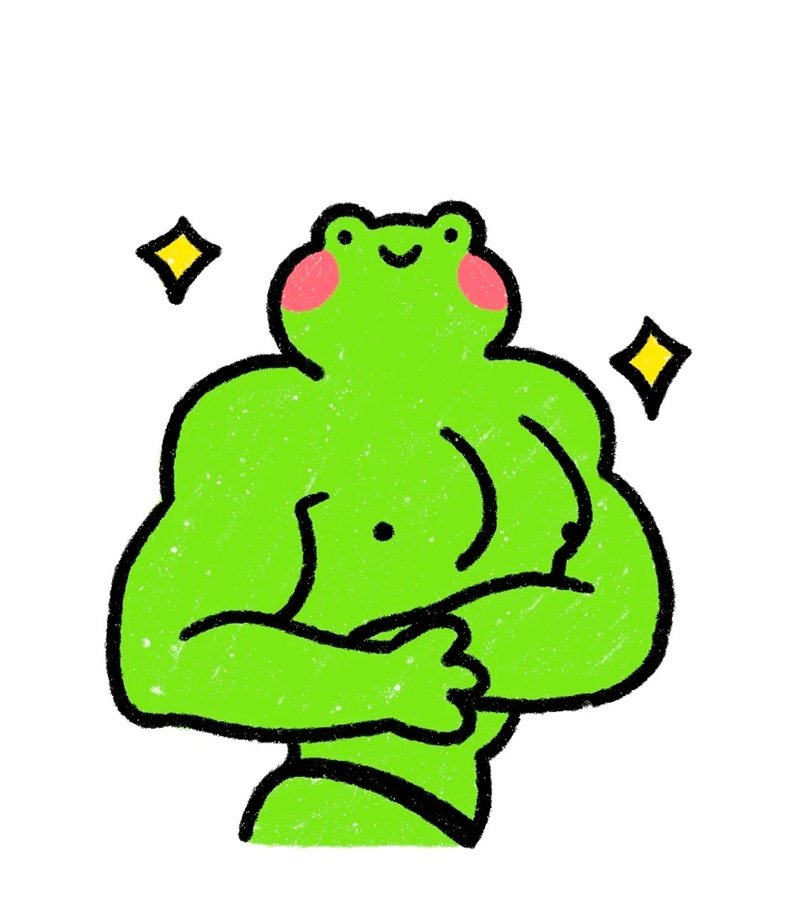 hình ảnh con ếch xanh 13