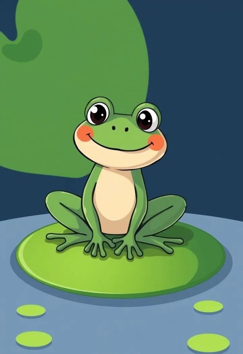 hình ảnh con ếch xanh 19