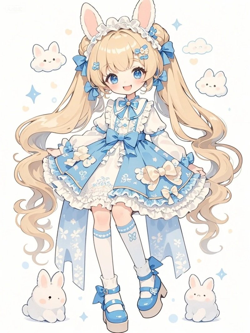 hình ảnh con thỏ anime 23