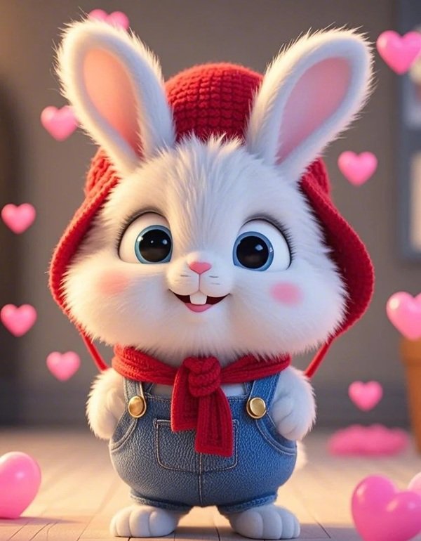 hình ảnh con thỏ cute 2