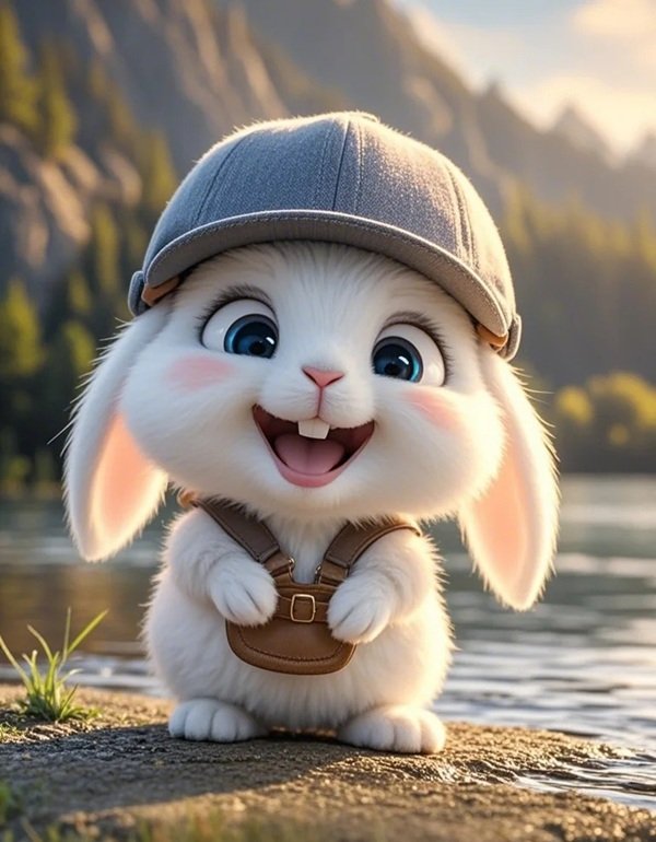 hình ảnh con thỏ cute 26