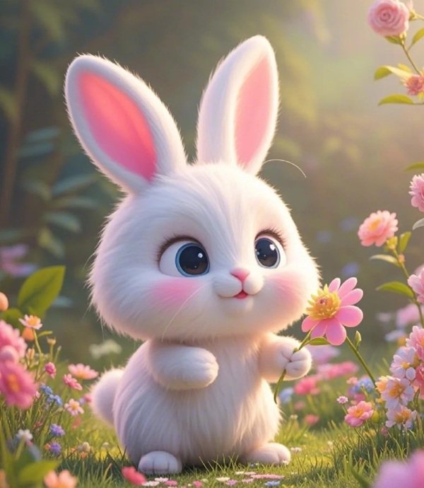 hình ảnh con thỏ cute 31