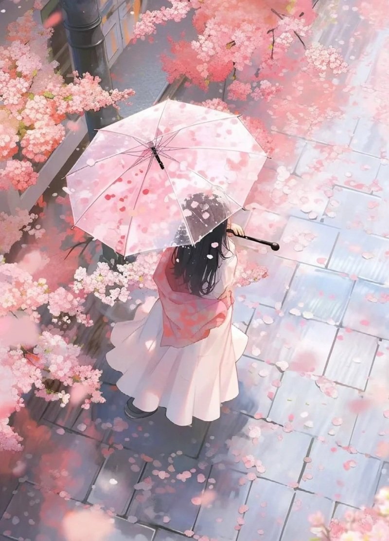 hình ảnh hoa anh đào anime 12