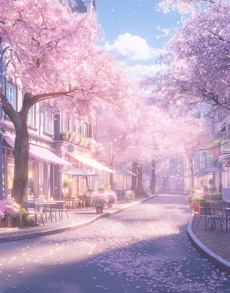 hình ảnh hoa anh đào anime 25