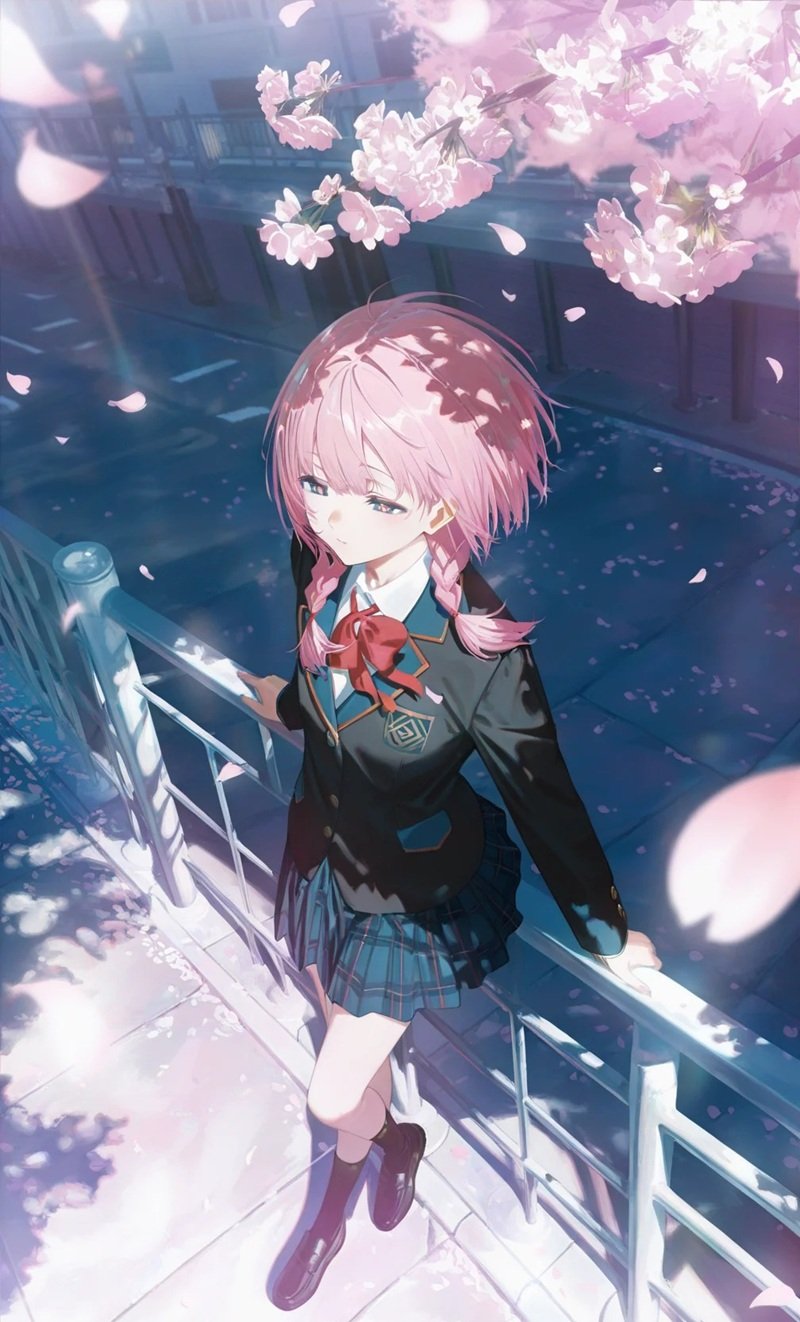 hình ảnh hoa anh đào anime 8