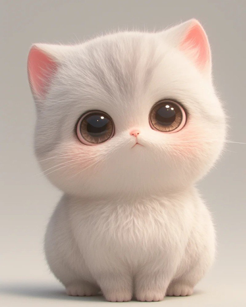 hình ảnh mèo cute anime 1