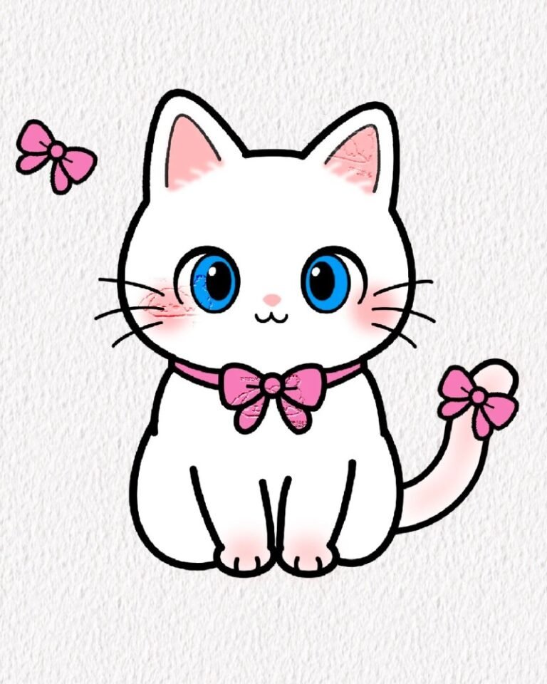 192+ Hình Ảnh Mèo Cute Anime Đáng Yêu, Dễ Thương Nhất