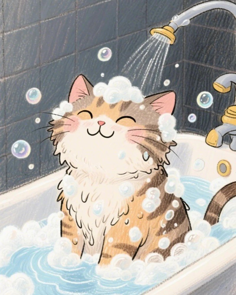 hình ảnh mèo cute anime 20